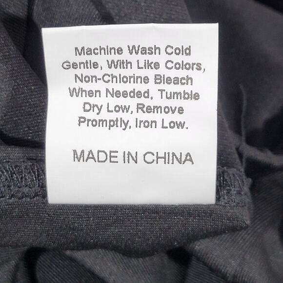 ZAFUL Black Cut-Out Crisscross Ankle Leggings Size M NWT - Picture 7 of 9